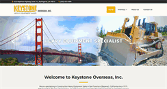 Desktop Screenshot of keystoneoverseas.com